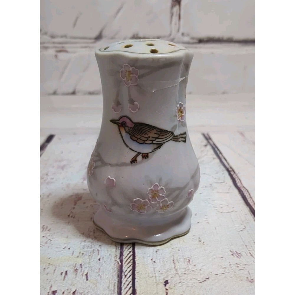 Antique Hand‎ Painted NIPPON HAT PIN HOLDER With Hat Pins